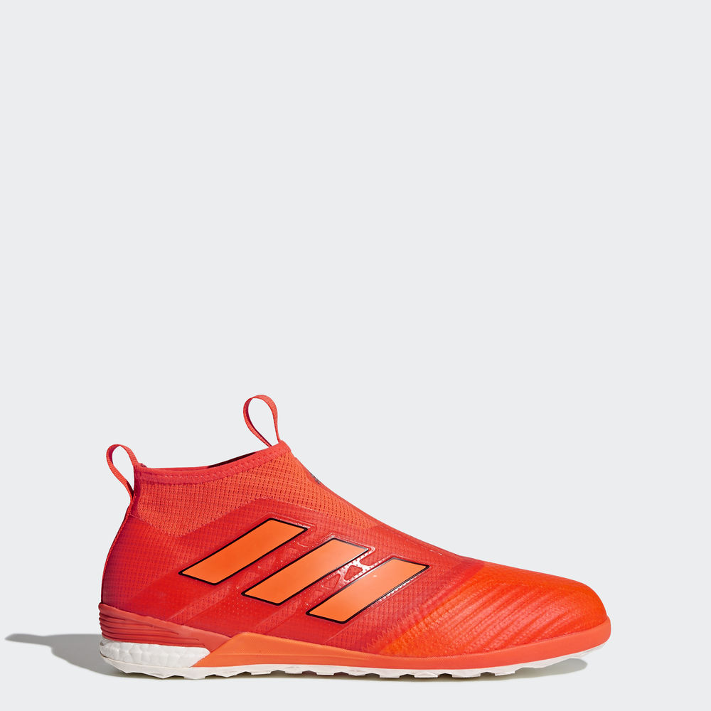 Adidas Ace Tango 17+ Purecontrol Indoor - ποδοσφαιρικα παπουτσια ανδρικα - Κοκκινα/Πορτοκαλι/Μαυρα,Μ